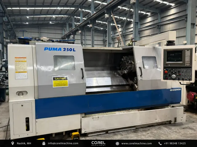 Used DAEWOO DOOSAN PUMA 250LB CNC LATHE — photo 1