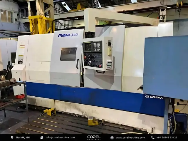 Used DAEWOO DOOSAN PUMA 350B CNC LATHE — photo 1