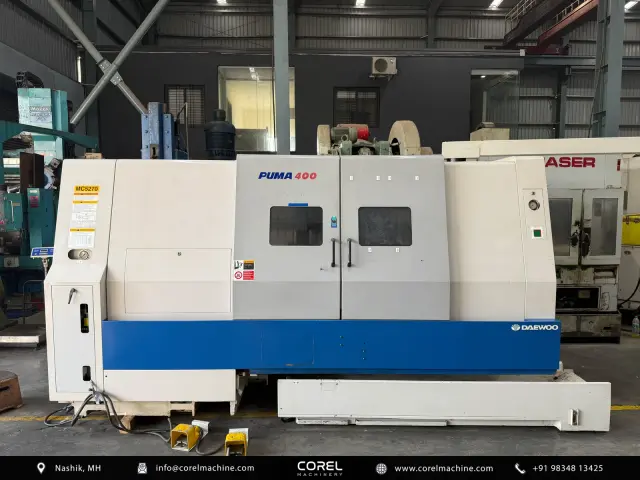 Used DAEWOO DOOSAN PUMA 400B CNC LATHE — photo 1