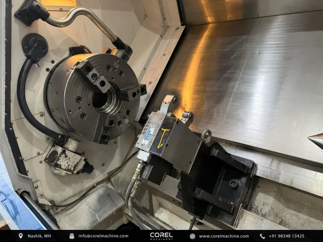 Used DAEWOO DOOSAN PUMA 400B CNC LATHE — photo 7