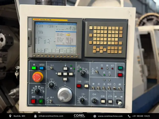 Used DAEWOO DOOSAN PUMA 400LB CNC LATHE — photo 4