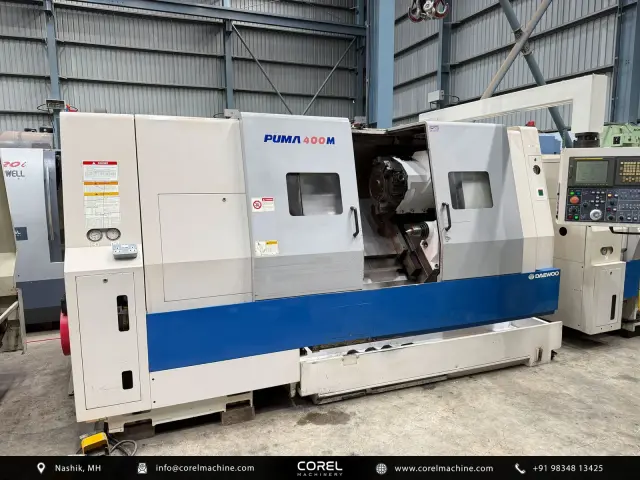 Used DAEWOO DOOSAN PUMA 400MB CNC TURN MILL — photo 1