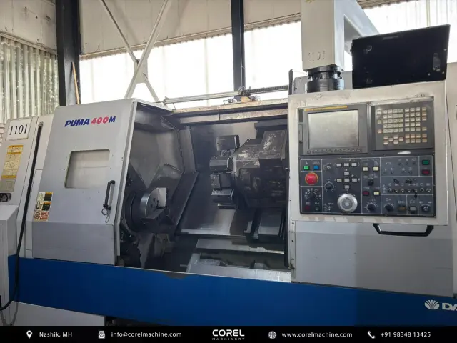 Used DAEWOO DOOSAN PUMA 400MB CNC TURN MILL — photo 1
