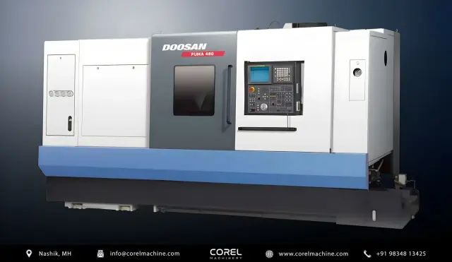 Used DOOSAN PUMA 480 CNC TURNING CENTER (3 OFF) — photo 1