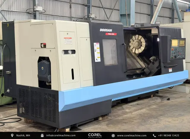 Used DOOSAN PUMA 480-L CNC TURNING CENTER — photo 1