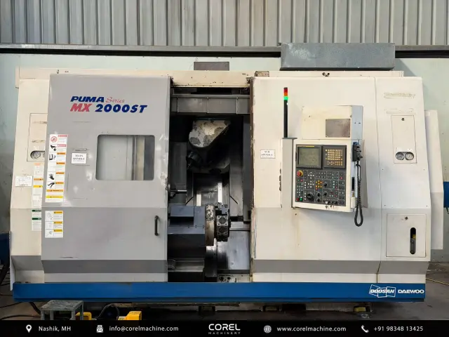 Used DAEWOO DOOSAN PUMA MX2000ST CNC MILL TURN — photo 1