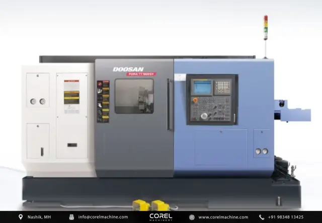 Used DOOSAN PUMA TT1800SY CNC TURN MILL — photo 1