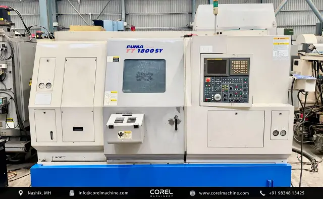 Used DAEWOO DOOSAN PUMA TT1800SY CNC TURN MILL — photo 1