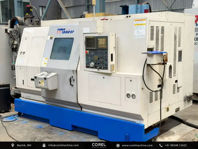 Used DAEWOO DOOSAN PUMA TT1800SY CNC TURN MILL — photo 2