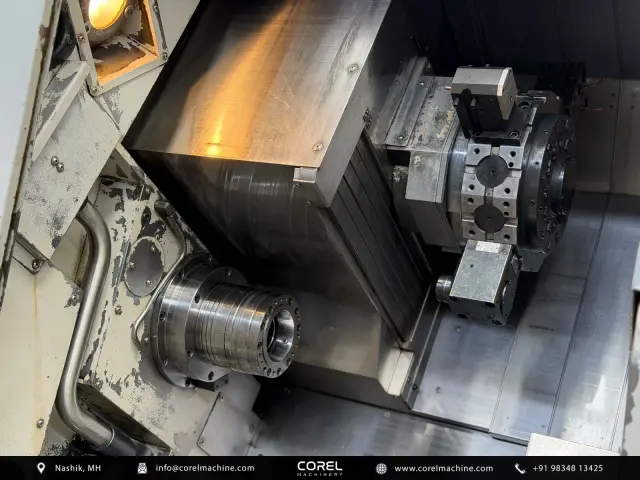 Used DAEWOO DOOSAN PUMA TT1800SY CNC TURN MILL — photo 3