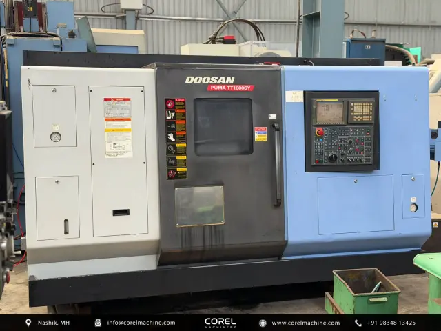 Used DAEWOO DOOSAN PUMA TT1800SY CNC TURN MILL — photo 1