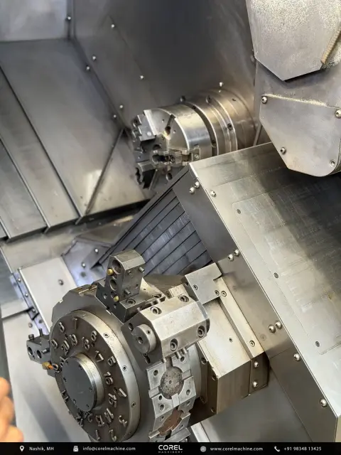 Used DAEWOO DOOSAN PUMA TT1800SY CNC TURN MILL — photo 3