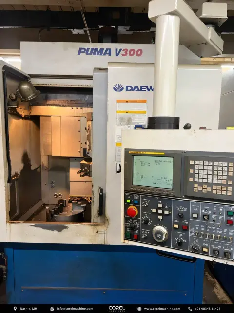 Used DAEWOO PUMA V300 CNC VTL (2 OFF) — photo 1