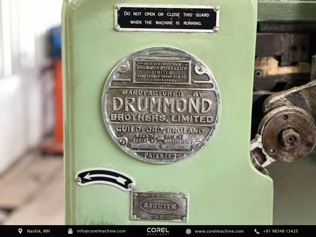 Used DRUMMOND MAXICUT 2A GEAR SHAPER — photo 3