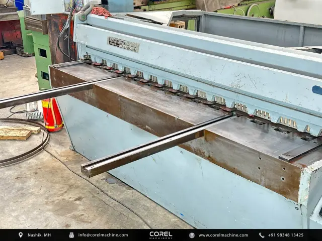 Used EDWARDS 2015 x 3.25 MM SHEERING MACHINE — photo 2
