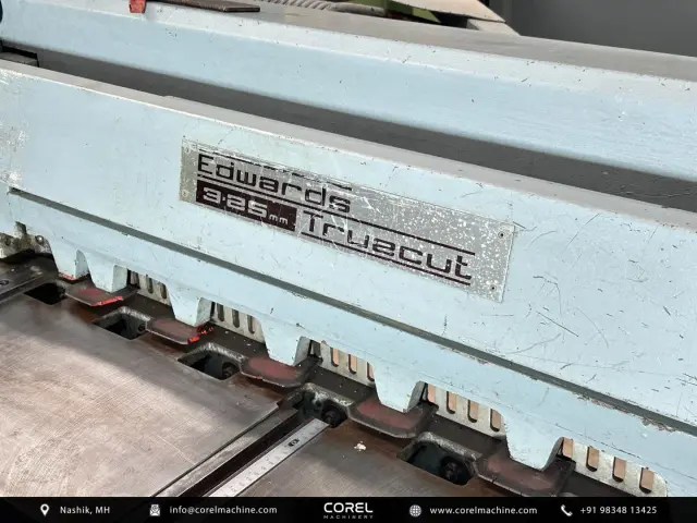 Used EDWARDS 2015 x 3.25 MM SHEERING MACHINE — photo 3