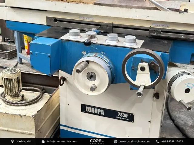 Used EUROPA 7530 HYDRAULIC SURFACE GRINDER — photo 2