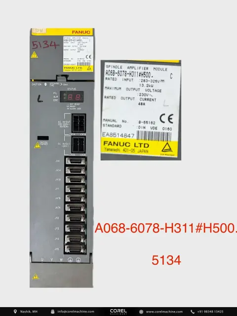 Used FANUC A068-6078-H311#H500. — Spares — view 1