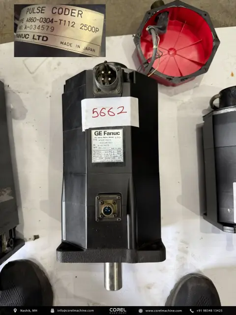 Used FANUC A06B-0315-B202#7000 AC SERVO MOTOR — Motors — view 1