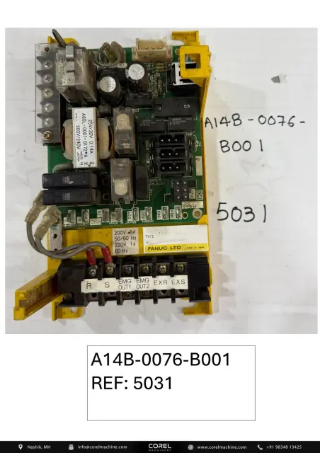 Used FANUC A14B-0076-B001 — Spares — view 1