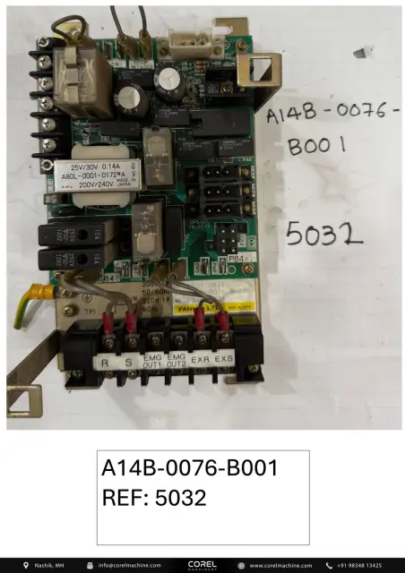 Used FANUC A14B-0076-B001 — Spares — view 1