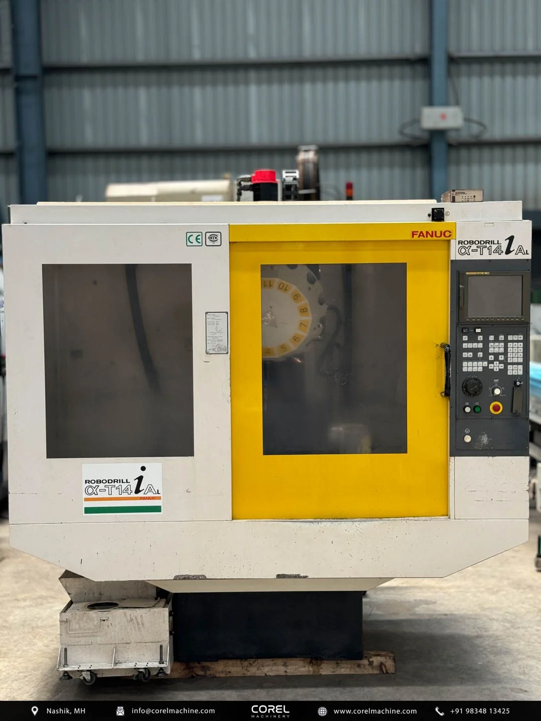 FANUC ROBODRILL T14-iAL DRILL TAP VMC (4 Axis)