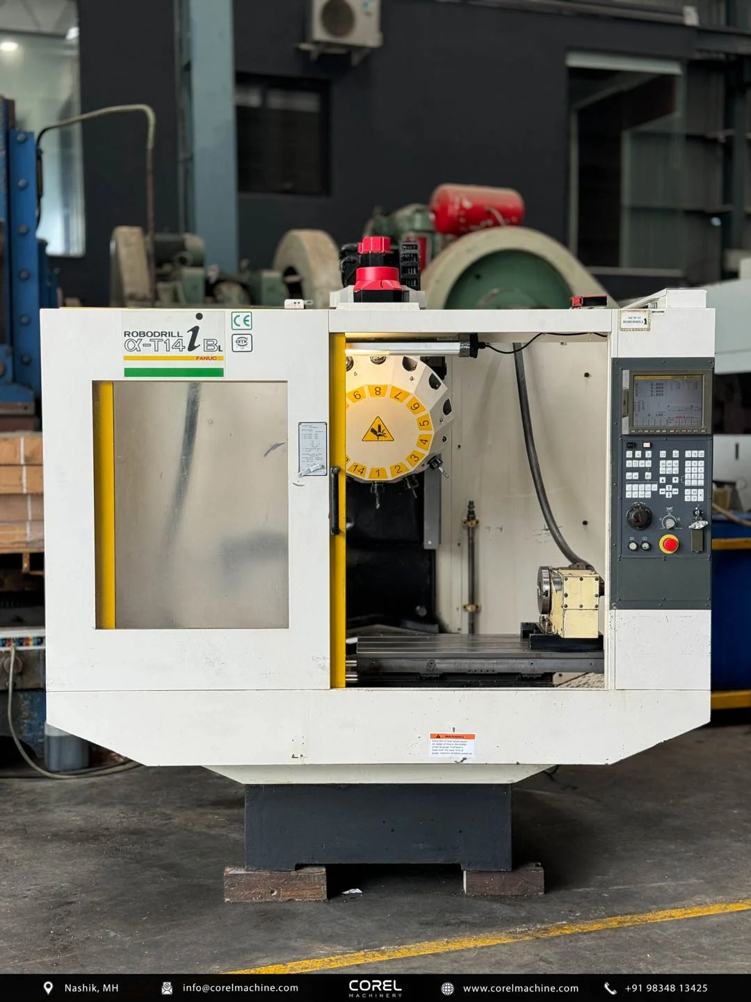 FANUC ROBODRILL T14-iBL DRILL TAP VMC (4 Axis)