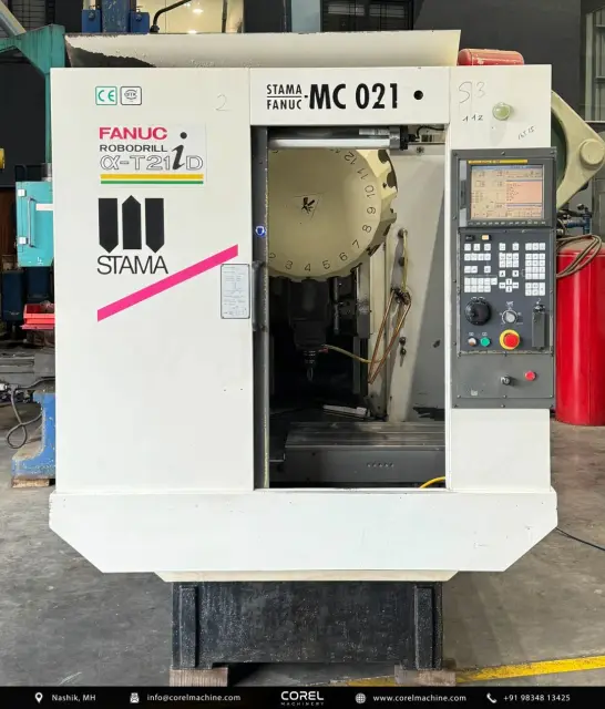 Used FANUC ROBODRILL T21iD DRILL TAP VMC — photo 1