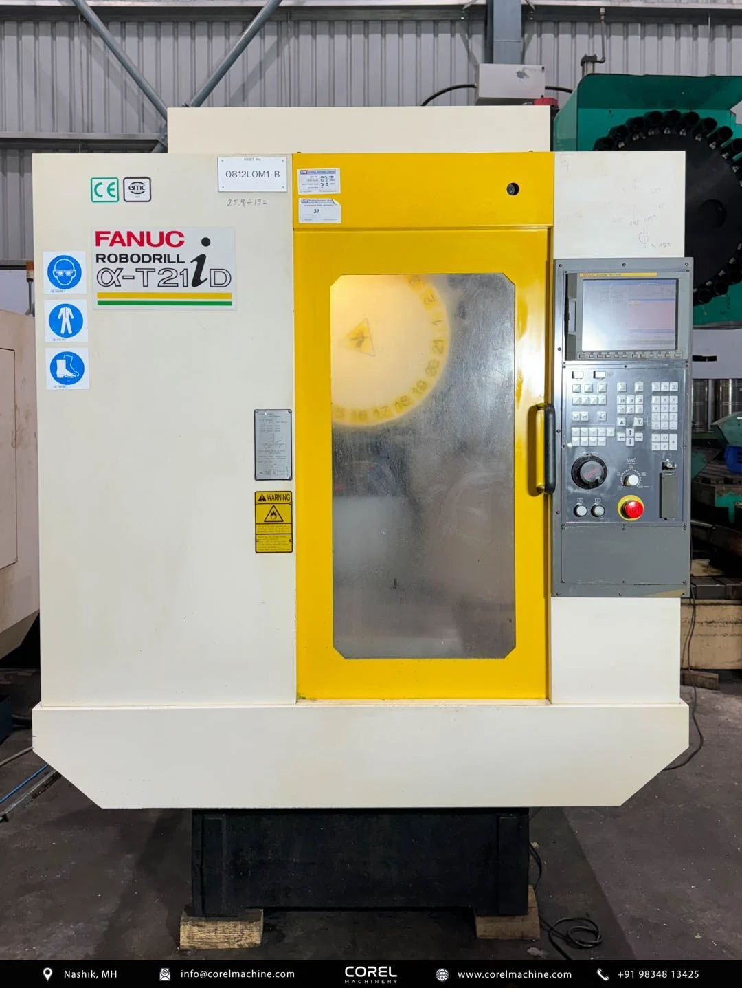 FANUC ROBODRILL T21iD DRILL TAP VMC
