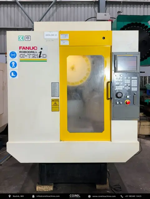 Used FANUC ROBODRILL T21iD DRILL TAP VMC — photo 1