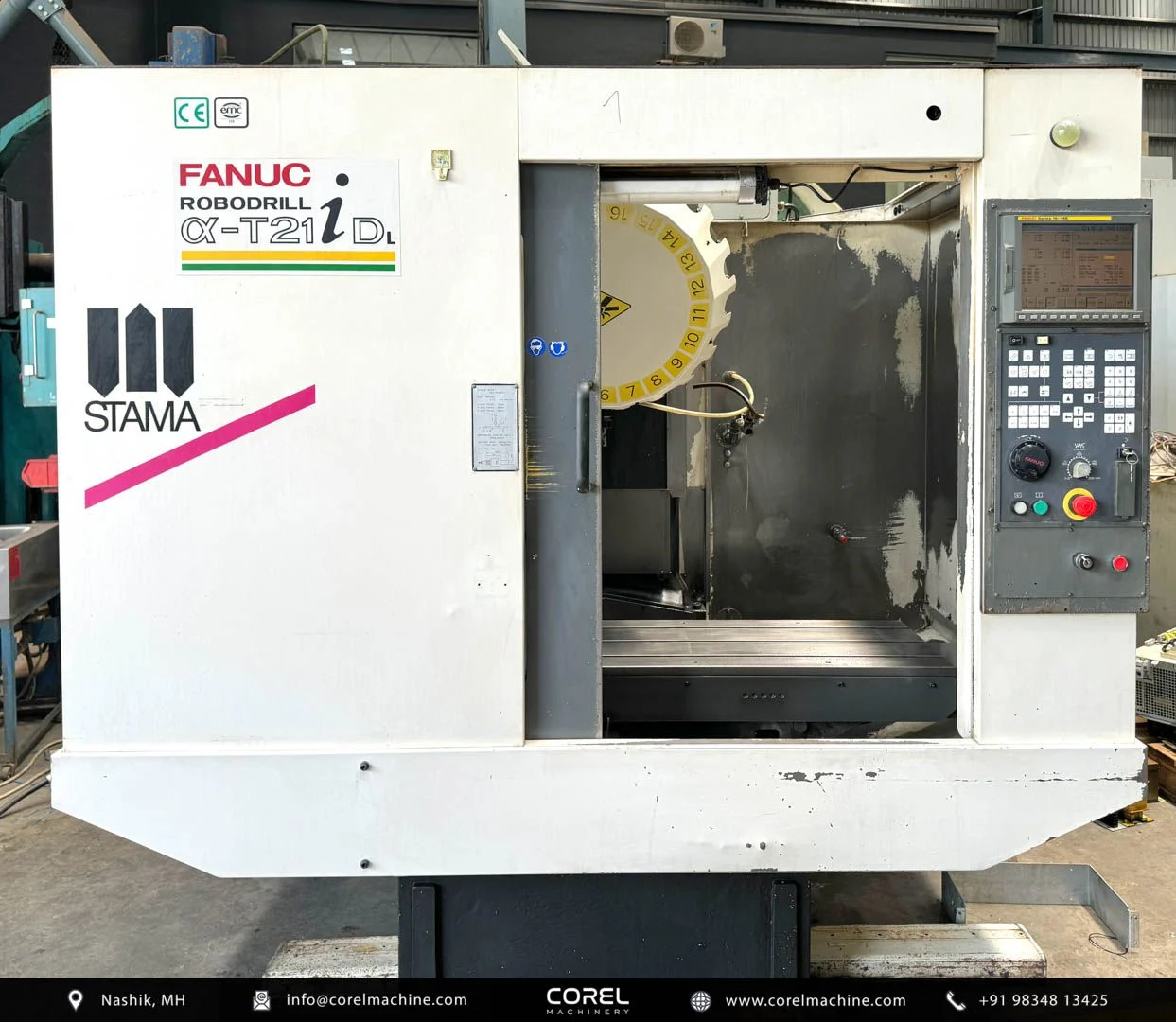 FANUC ROBODRILL T21iDL DRILL TAP VMC