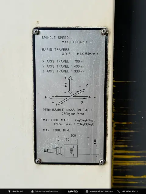 Used FANUC ROBODRILL T21iDL DRILL TAP VMC — photo 2