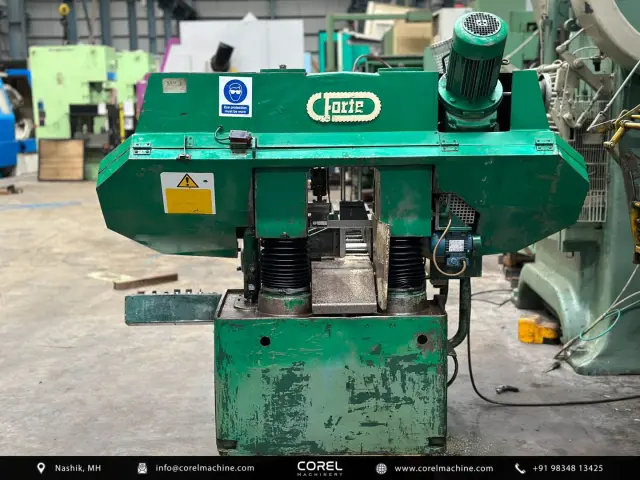 Used FORTE SBA 241 AUTOMATIC DOUBLE PILLAR BAND SAW — photo 7