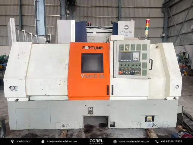 Used FORTUNE VTURN-26 CNC LATHE — photo 1