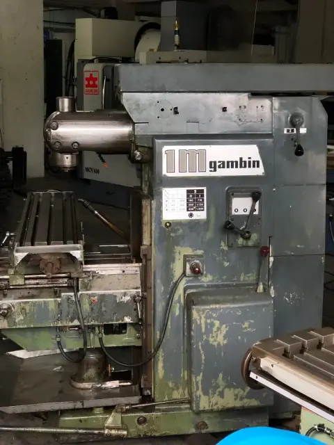 Used GAMBIN 1M UNIVERSAL MILLING — photo 1