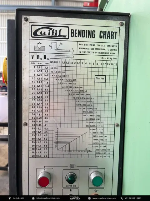 Used GUIFIL MODEL PE15/30 HYDRAULIC DOWN STROKING BENDING — photo 2