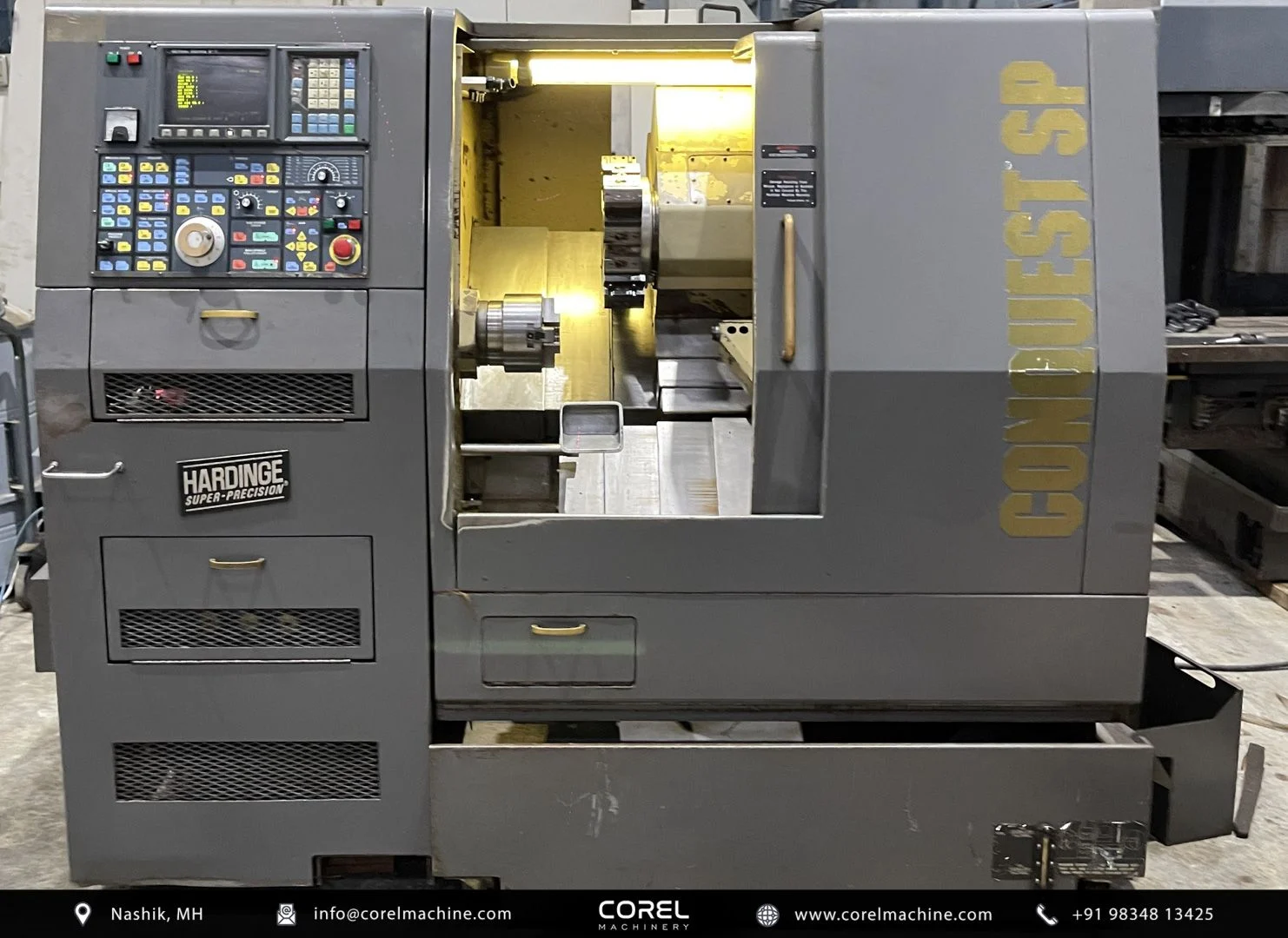 HARDINGE CONQUEST SP CNC TURNING CENTER
