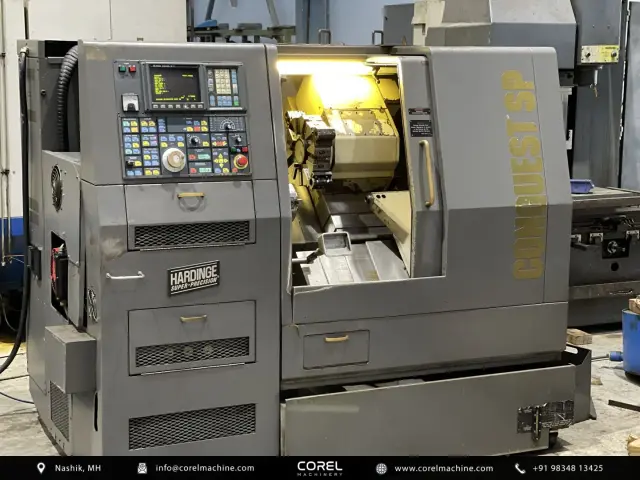 Used HARDINGE CONQUEST SP CNC TURNING CENTER — photo 7