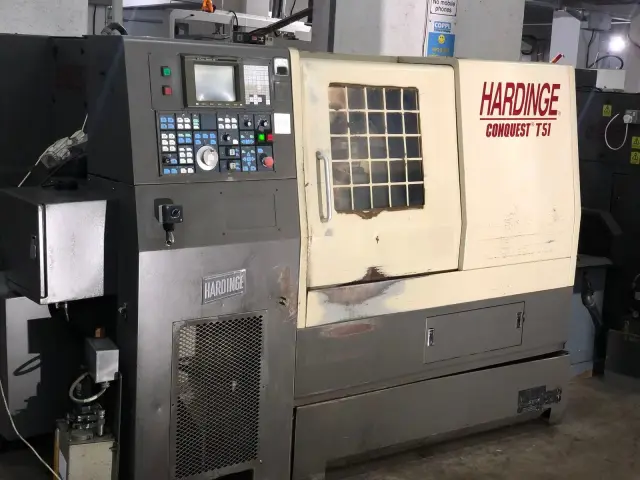Used HARDINGE CONQUEST T51 CNC TURN MILL CENTER — photo 6