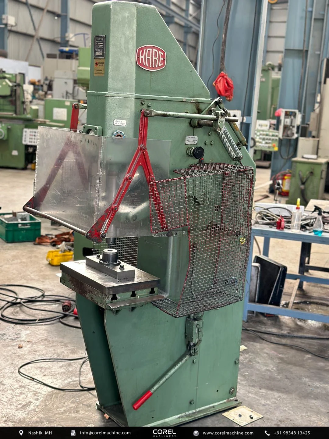 HARE 15T HYDRAULIC PRESS