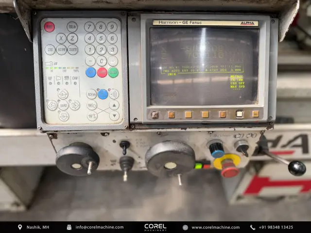 Used HARRISON ALPHA 400 CNC LATHE — photo 3