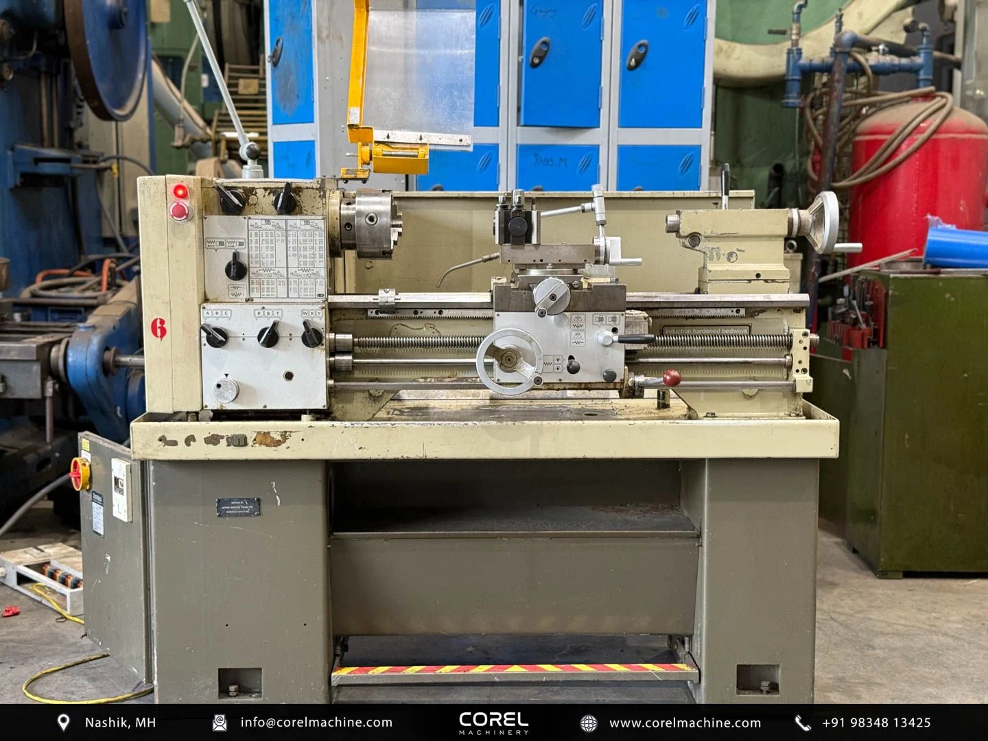 HARRISON M300 GEARED LATHE