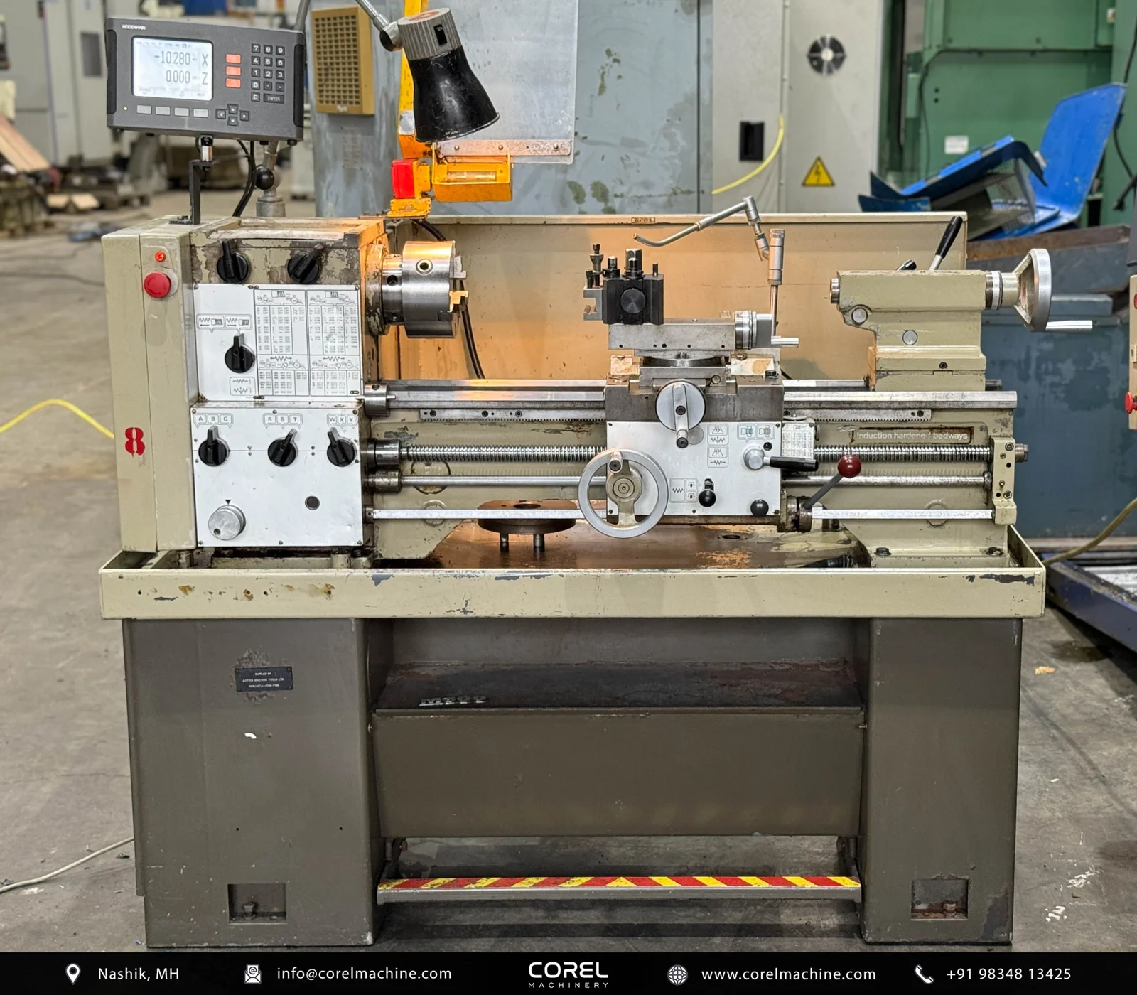 HARRISON M300 GEARED LATHE
