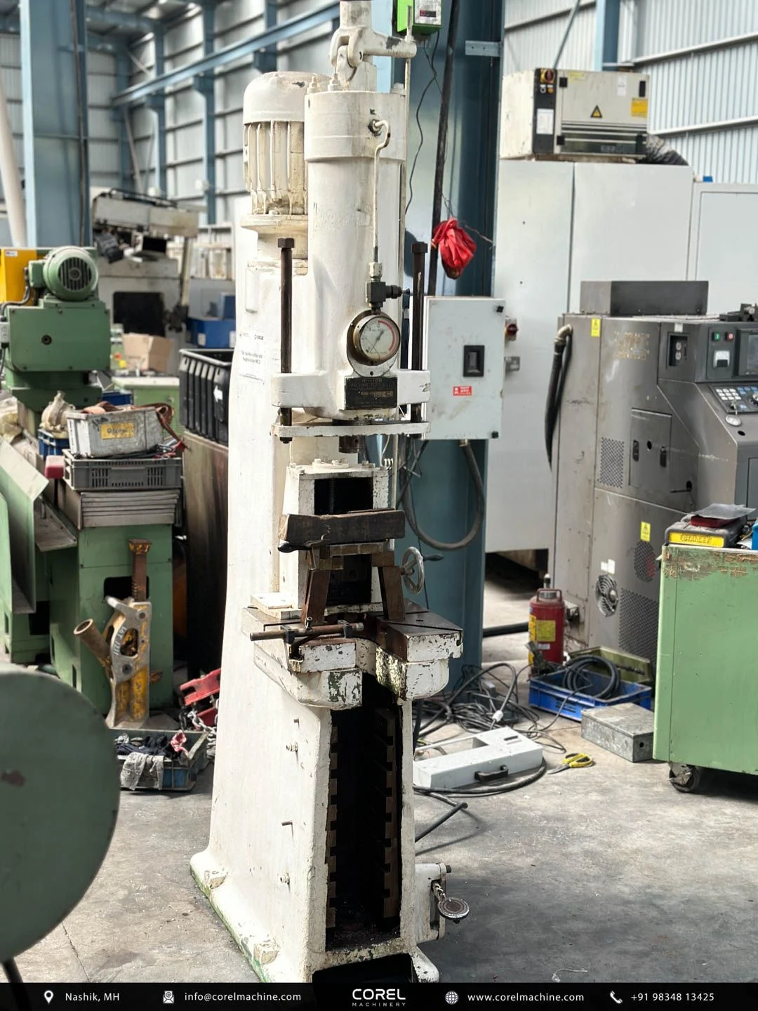 HI-TON 8T HYDRAULIC PRESS