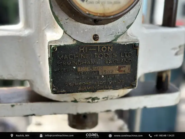 Used HI-TON 8T HYDRAULIC PRESS — photo 4