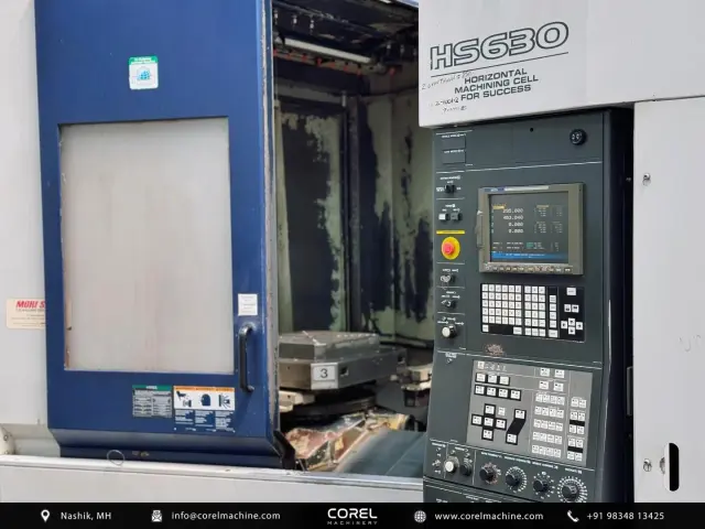 Used HITACHI SEIKI HS630 HMC (#1) — photo 4
