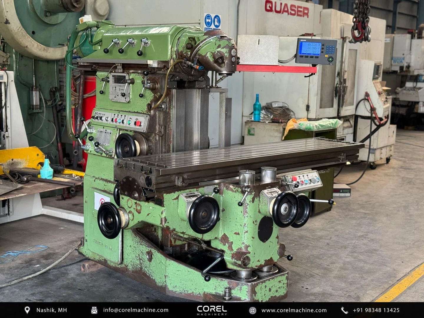 HURON MU6 UNIVERSAL MILLING