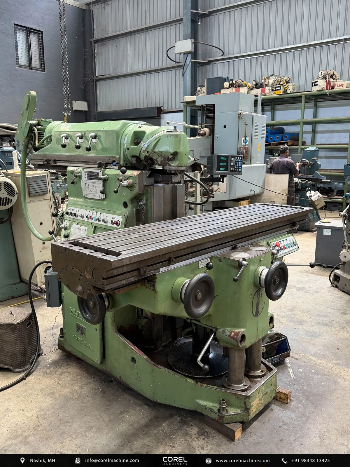 HURON MU6 UNIVERSAL MILLING MACHINE