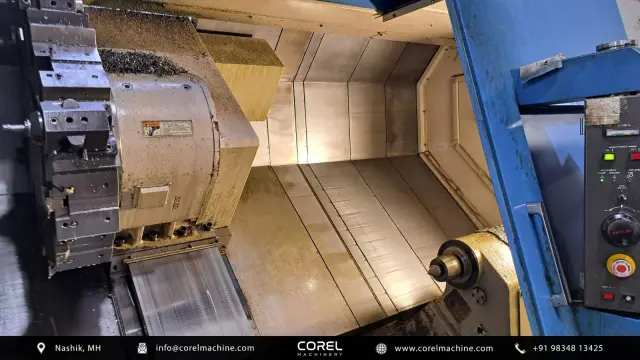 Used HYUNDAI HIT 460 CNC LATHE — photo 2