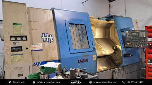 Used HYUNDAI HIT 460 CNC LATHE — photo 4